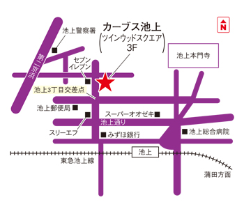 カーブス池上