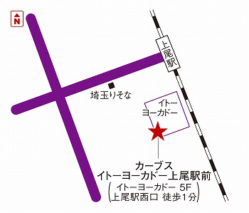 カーブスイトーヨーカドー上尾駅前
