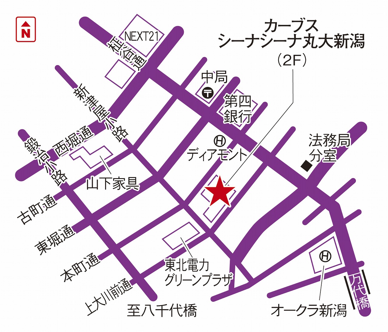 カーブスシーナシーナ丸大新潟