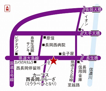 カーブス西長岡ぷらーざ