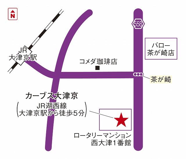 カーブス大津京