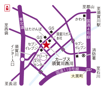 カーブス須賀川西川