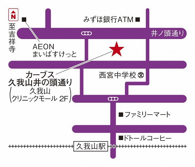 カーブス久我山井の頭通り