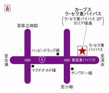 カーブスラ・セラ東バイパス