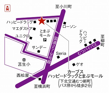 カーブスハッピードラッグとまぶモール