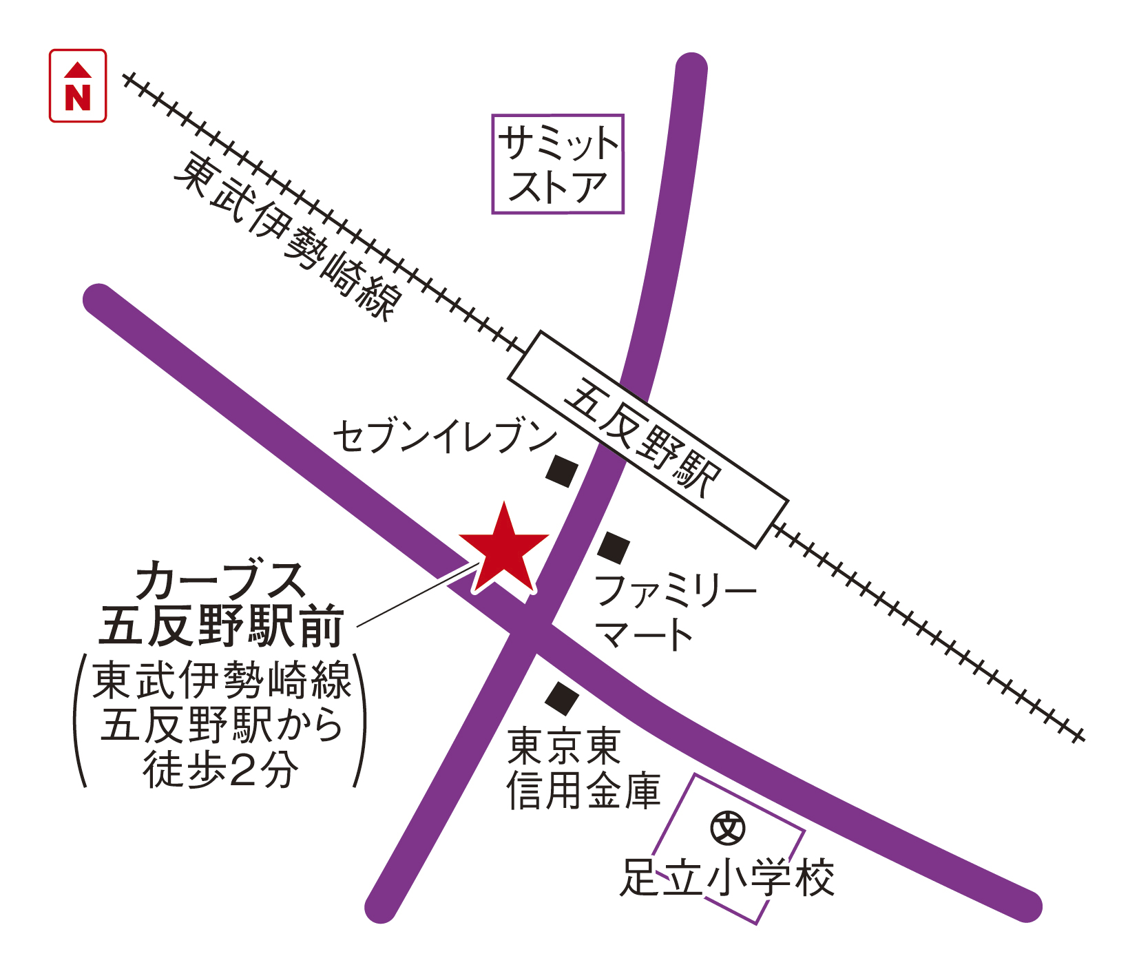 カーブス五反野駅前