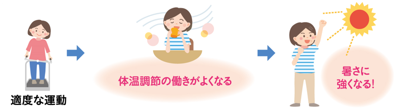 筋トレで暑さに強いカラダをつくる! 屋内外の温度差や冷房の効いた部屋にずっといることで、自律神経のバランスが崩れることも夏バテの原因になります。