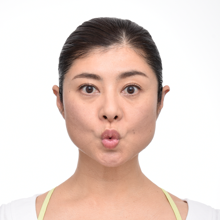 間々田佳子先生のコアフェイストレーニング
